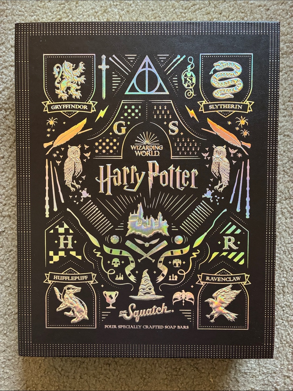 Dr. Squatch Harry Potter Wizarding World Specialty Crafted Soap Bars Set